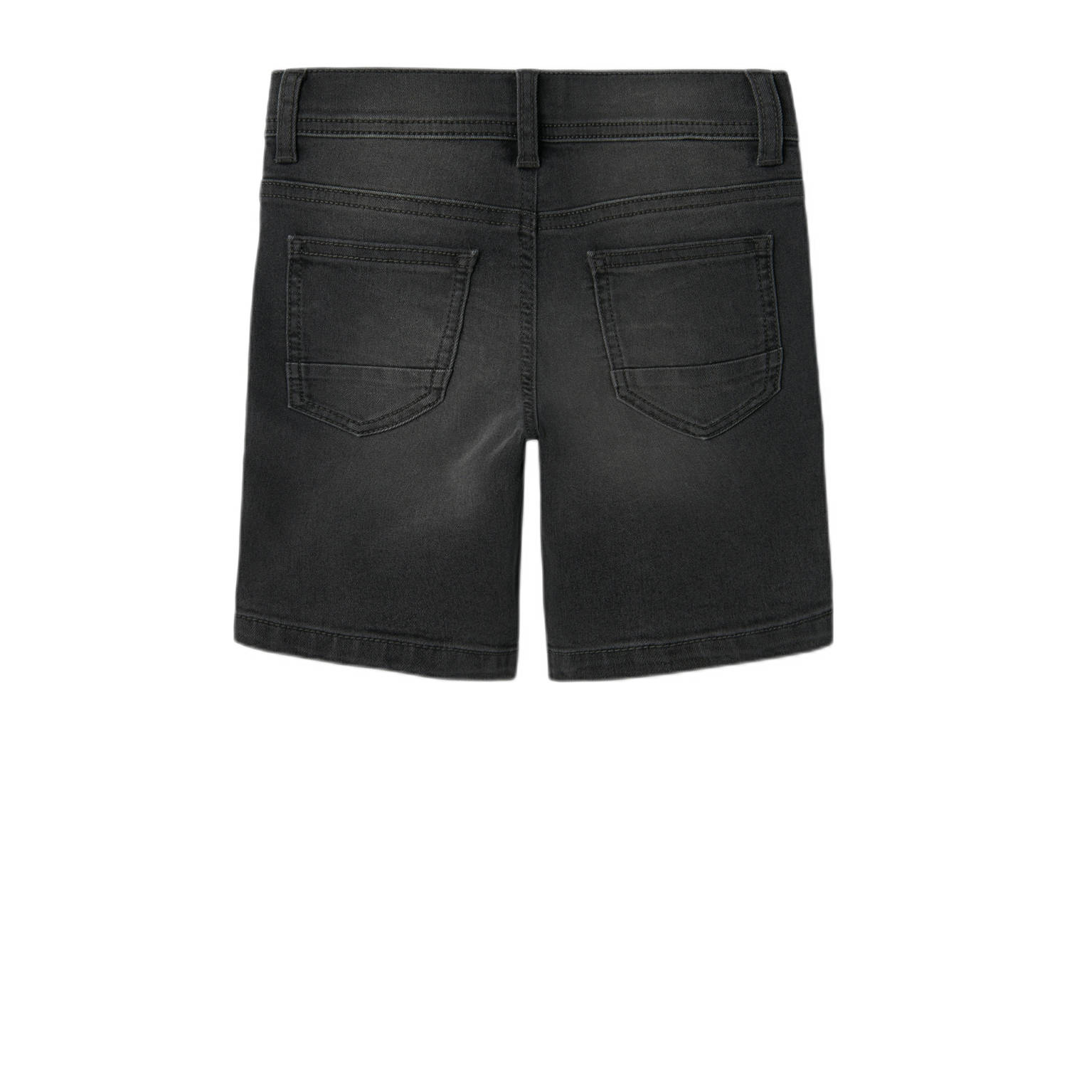 NAME IT KIDS slim denim short grey denim