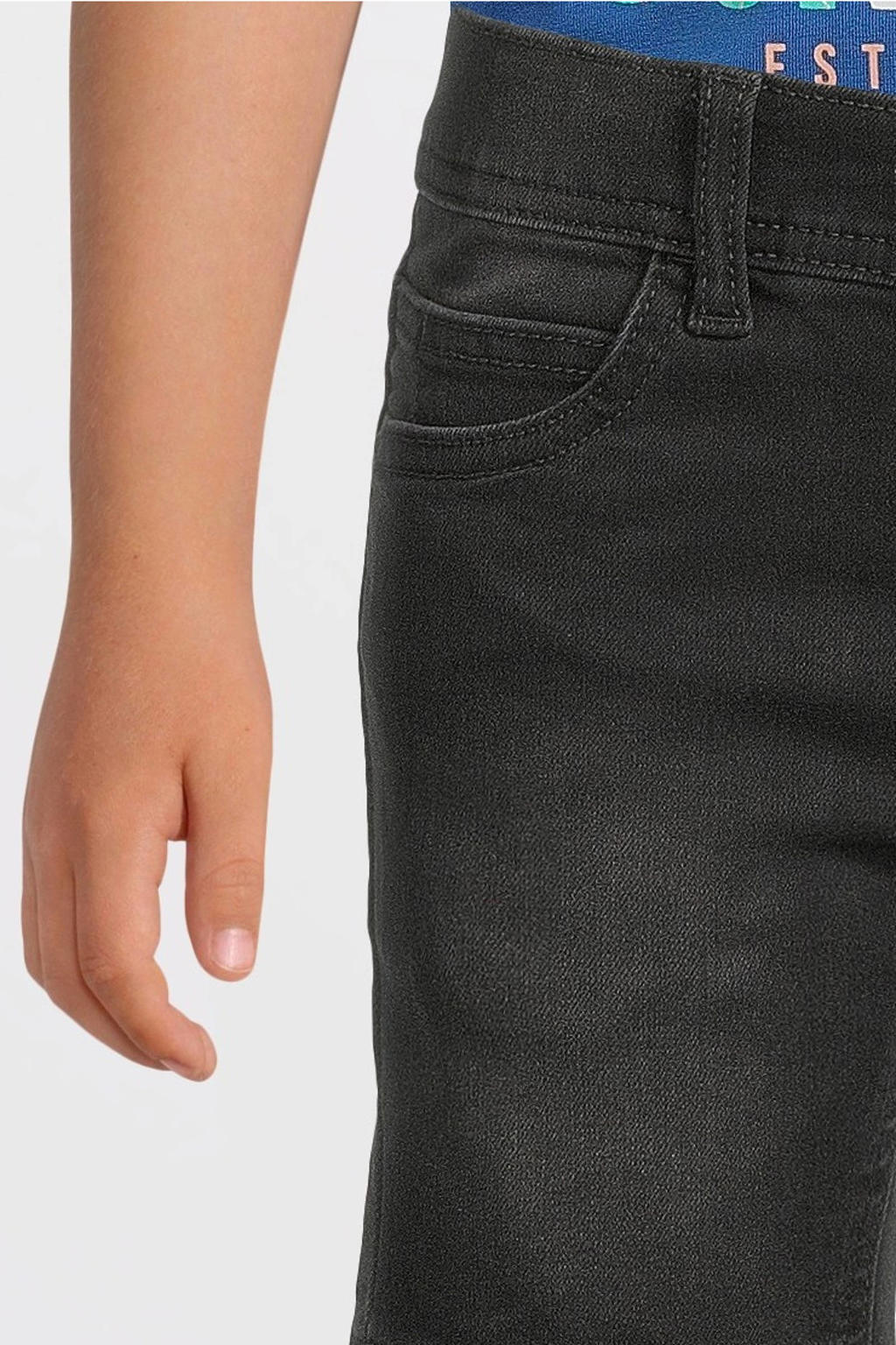 NAME IT KIDS slim denim short grey denim