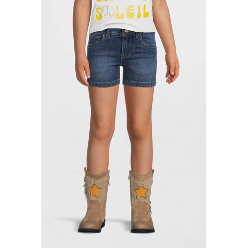 NAME IT KIDS slim denim short dark blue denim afbeelding