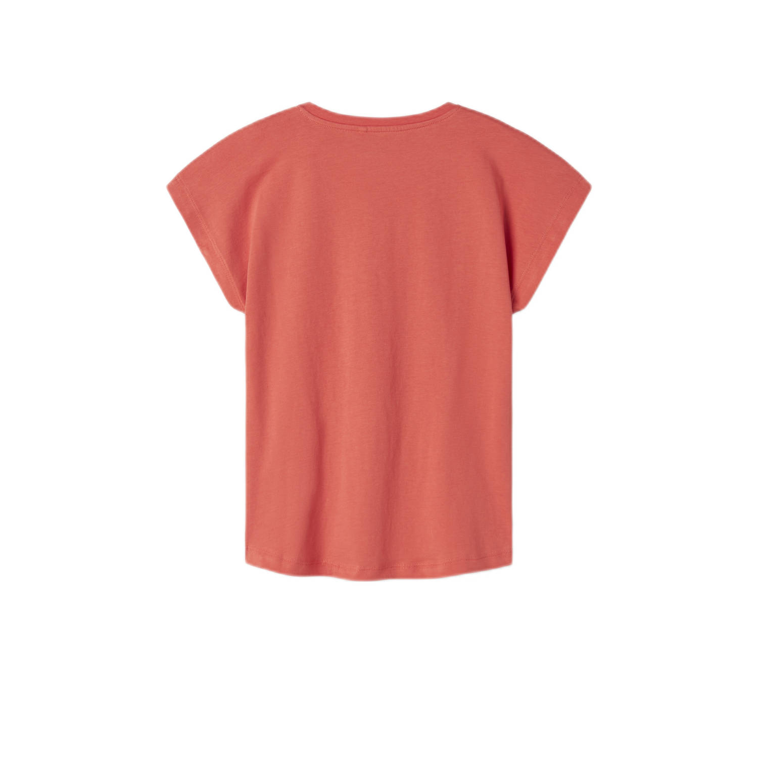 NAME IT KIDS T-shirt koraalrood