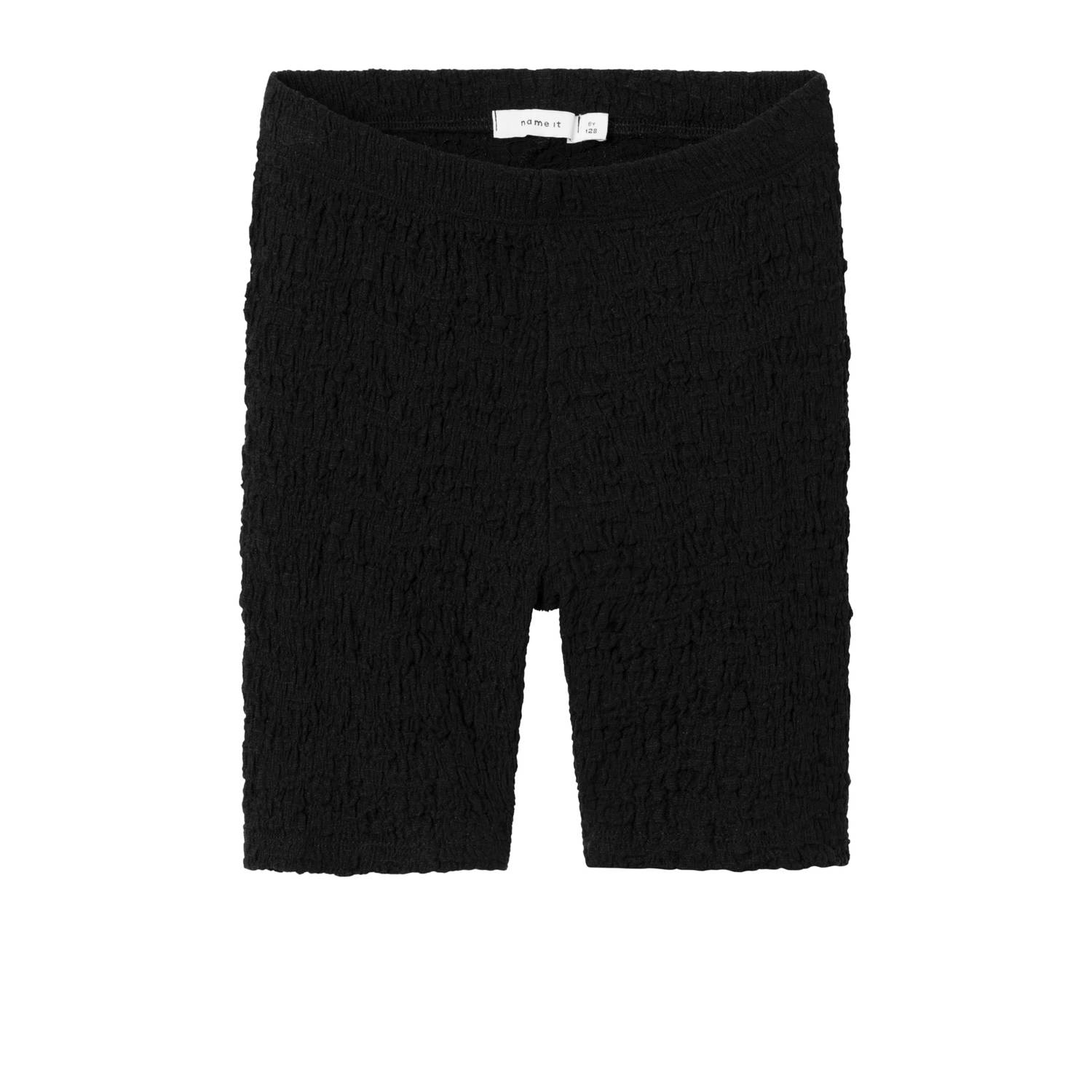 NAME IT KIDS super skinny biker short zwart