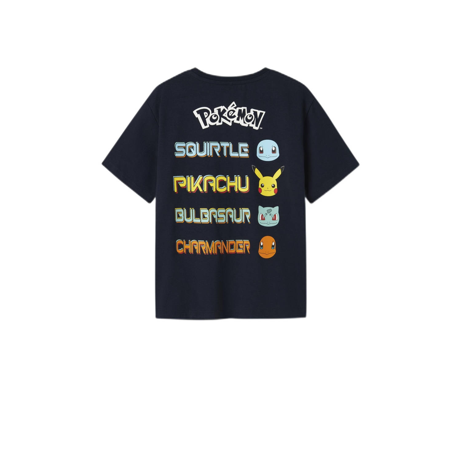NAME IT KIDS Pokemon T-shirt donkerblauw