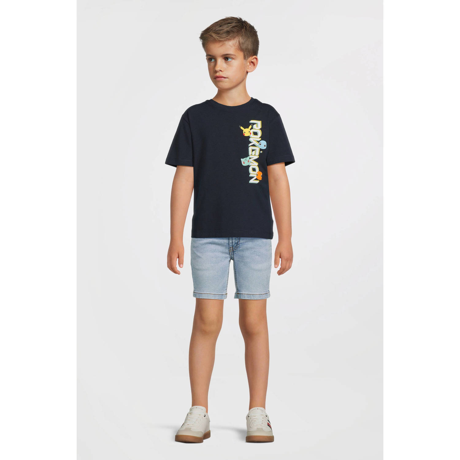 NAME IT KIDS Pokemon T-shirt donkerblauw