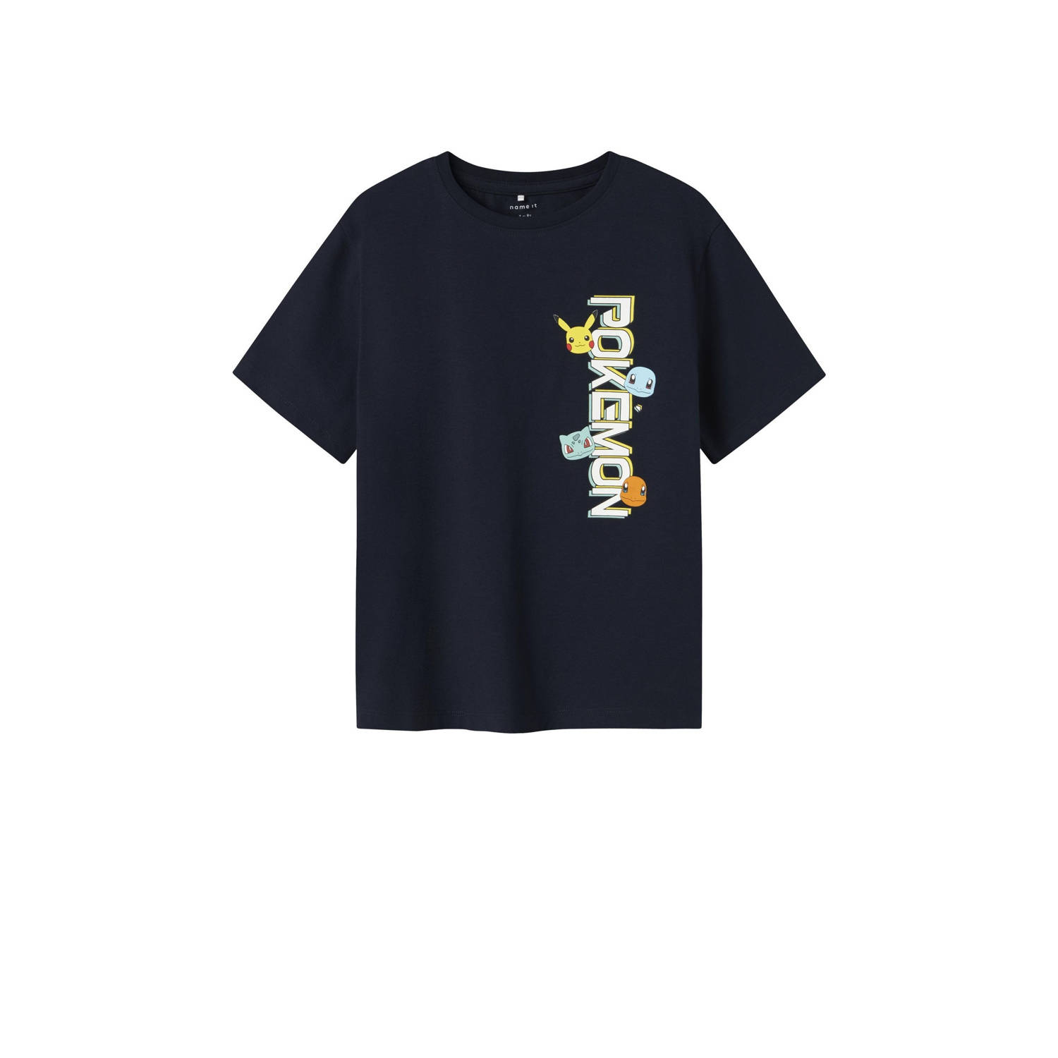 NAME IT KIDS Pokemon T-shirt donkerblauw