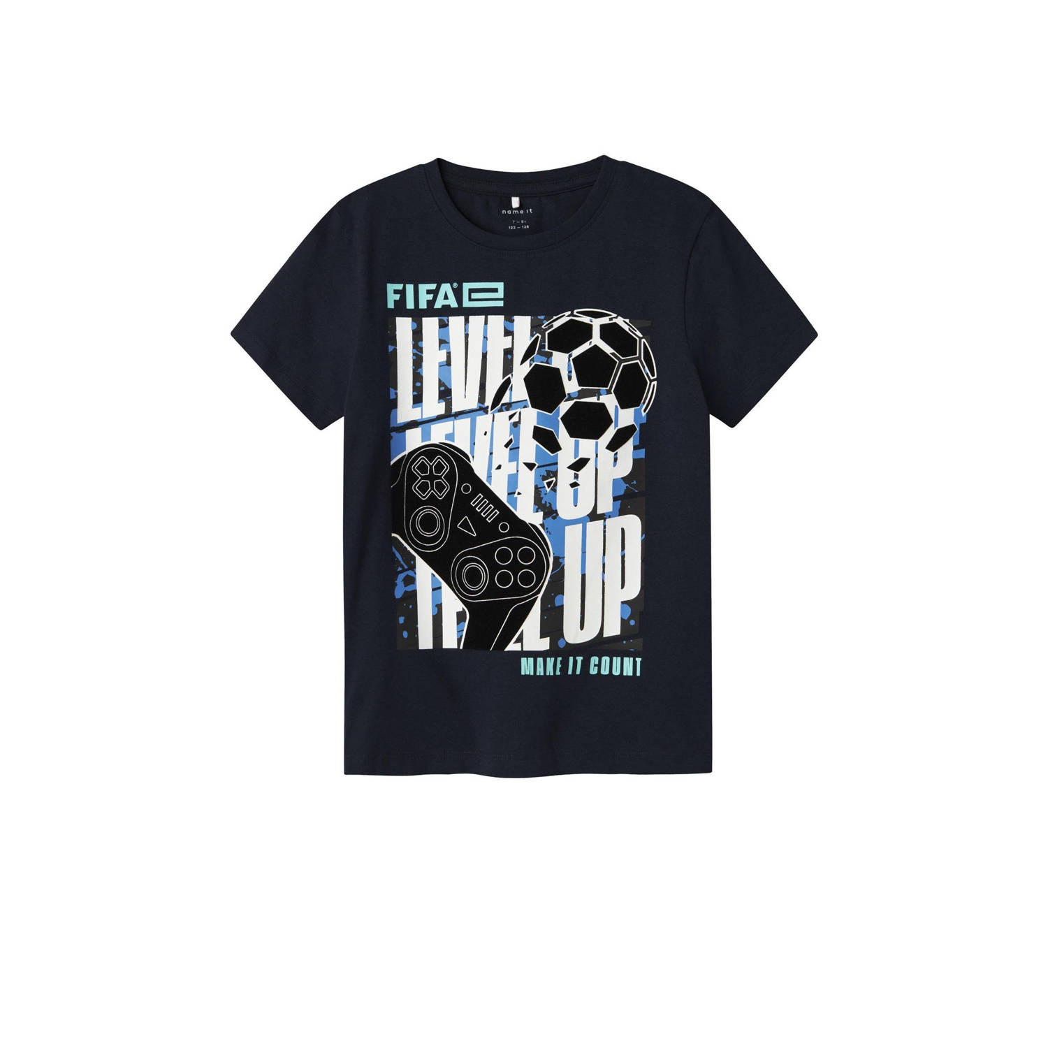 NAME IT KIDS T-shirt donkerblauw
