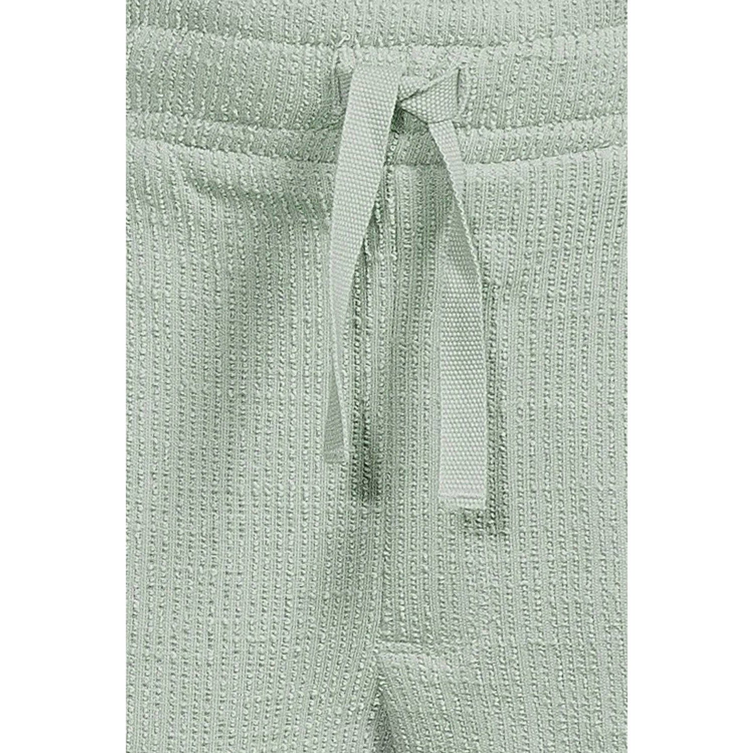NAME IT KIDS regular casual short lichtgroen