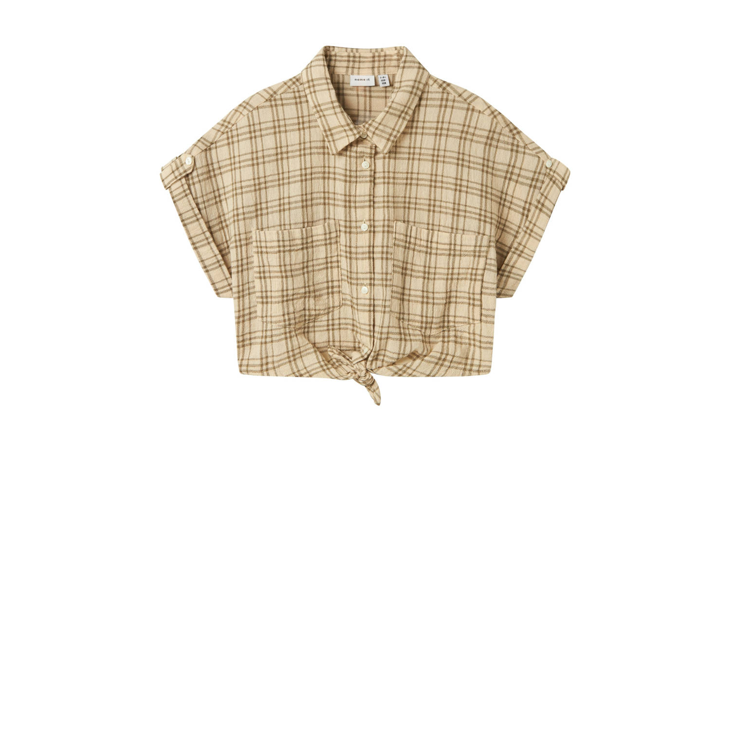 NAME IT KIDS blouse lichtgeel
