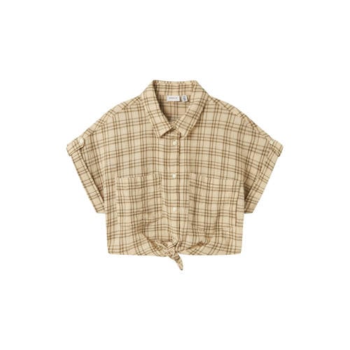 NAME IT KIDS blouse lichtgeel afbeelding