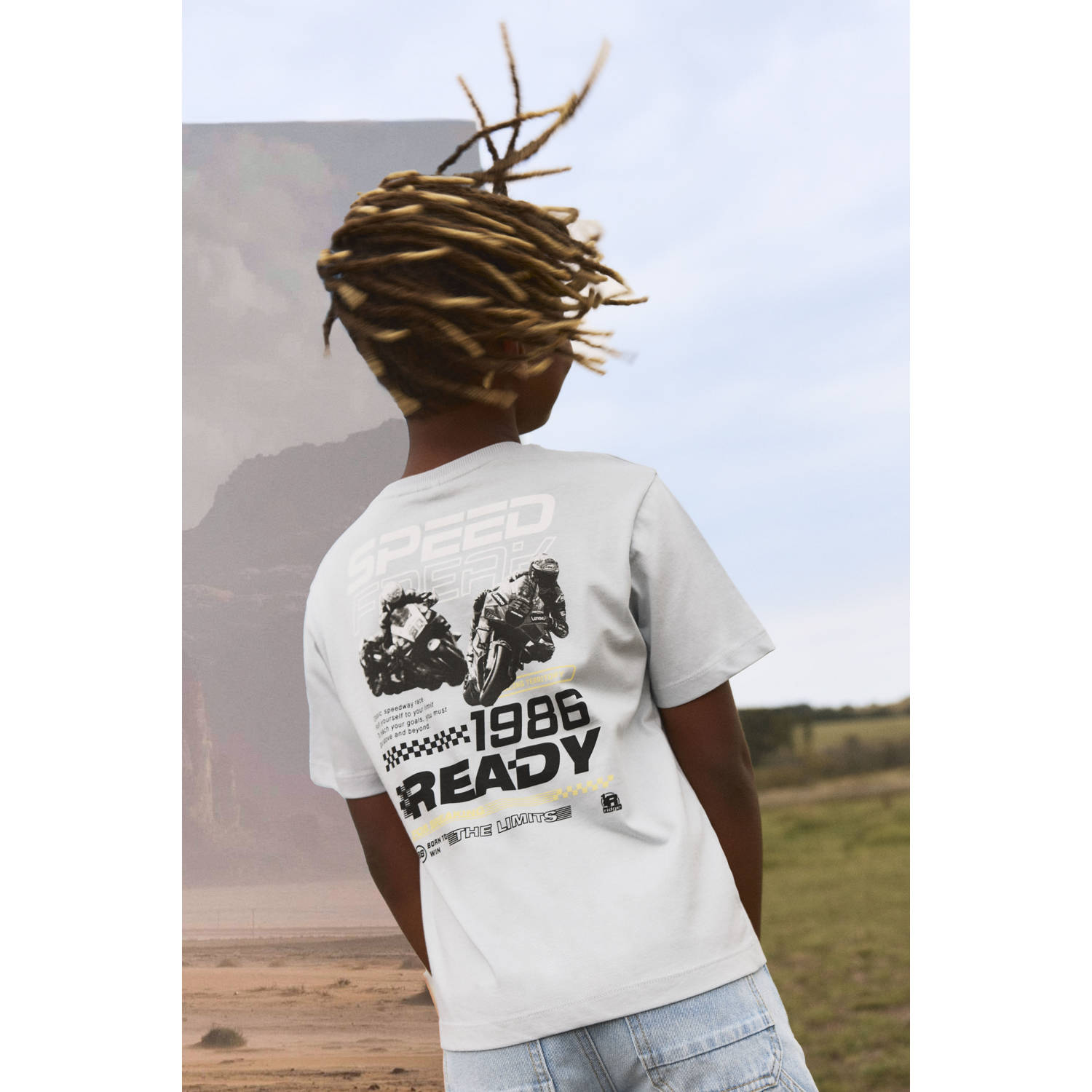 NAME IT KIDS T-shirt lichtblauw