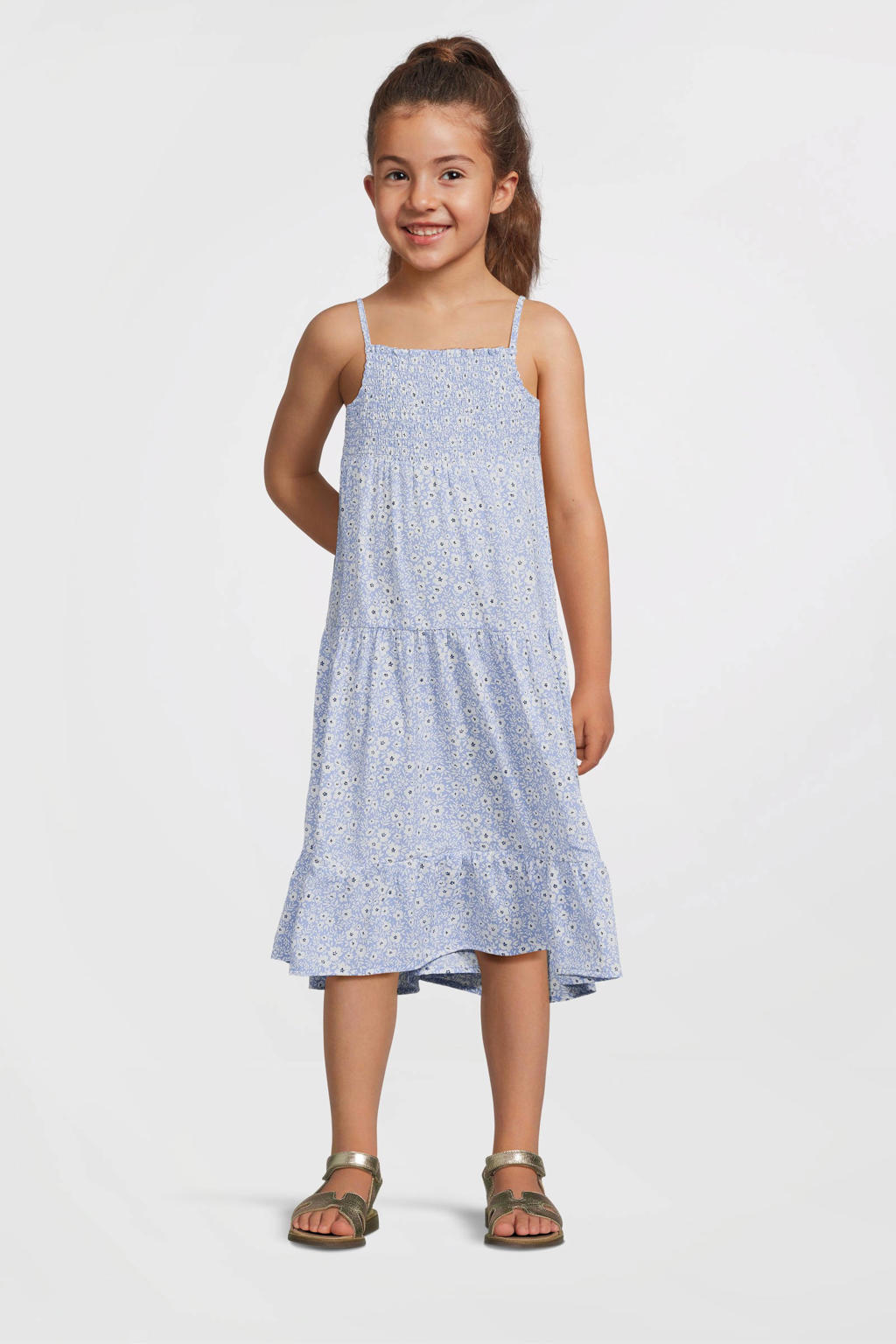 NAME IT KIDS maxi jurk lichtblauw