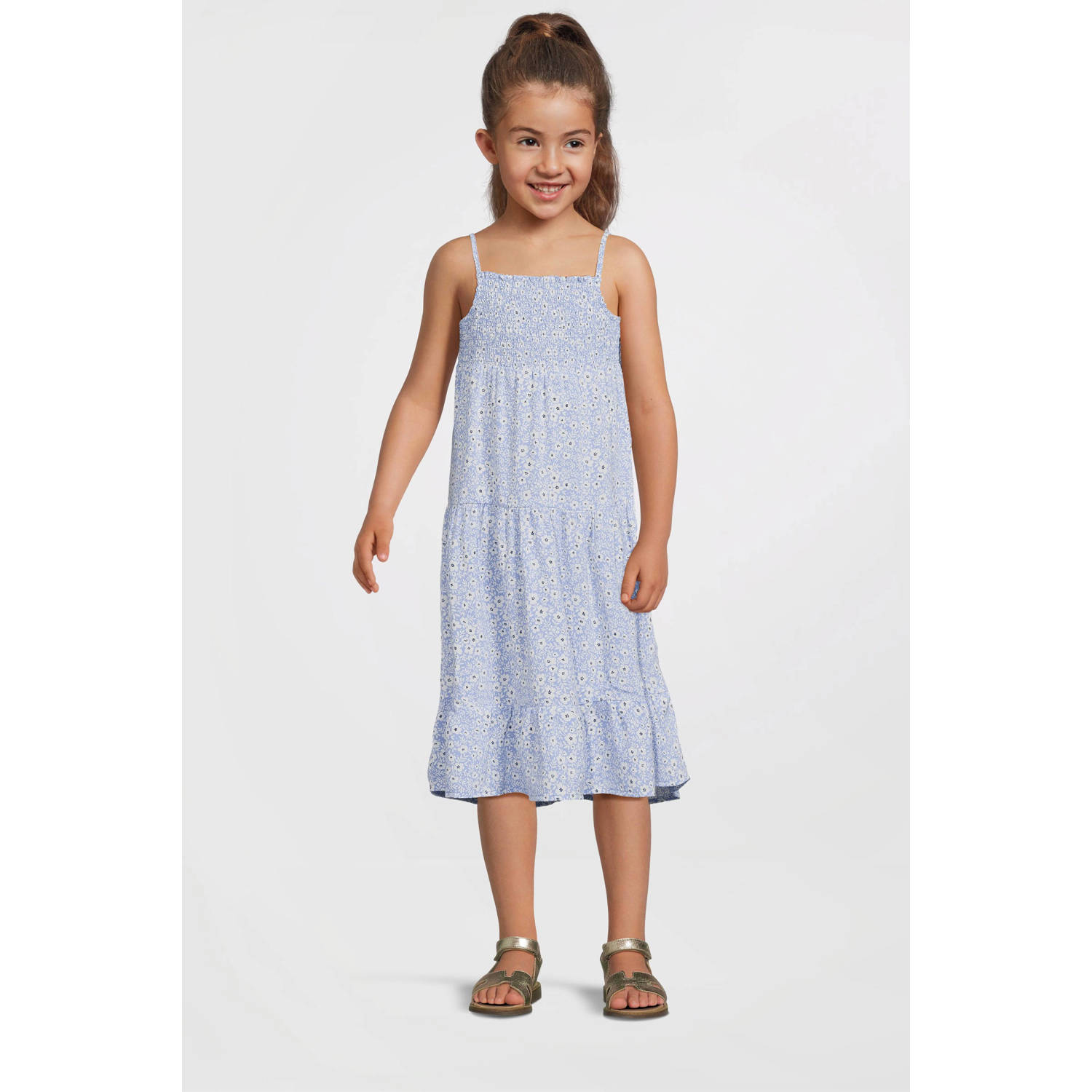 NAME IT KIDS maxi jurk lichtblauw
