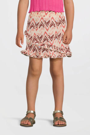 wikkelrok beige