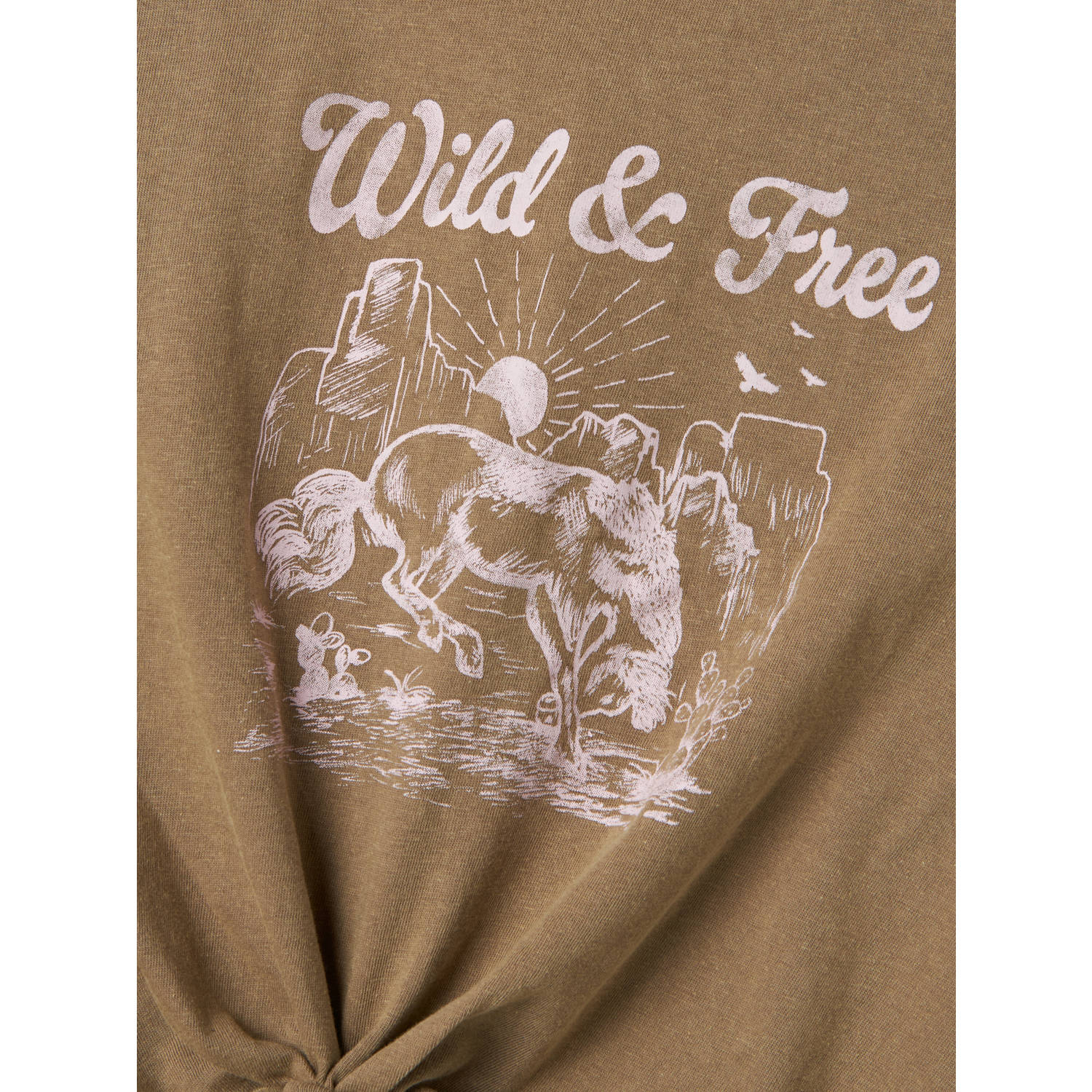 NAME IT KIDS T-shirt bruin