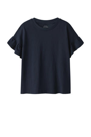T-shirt donkerblauw