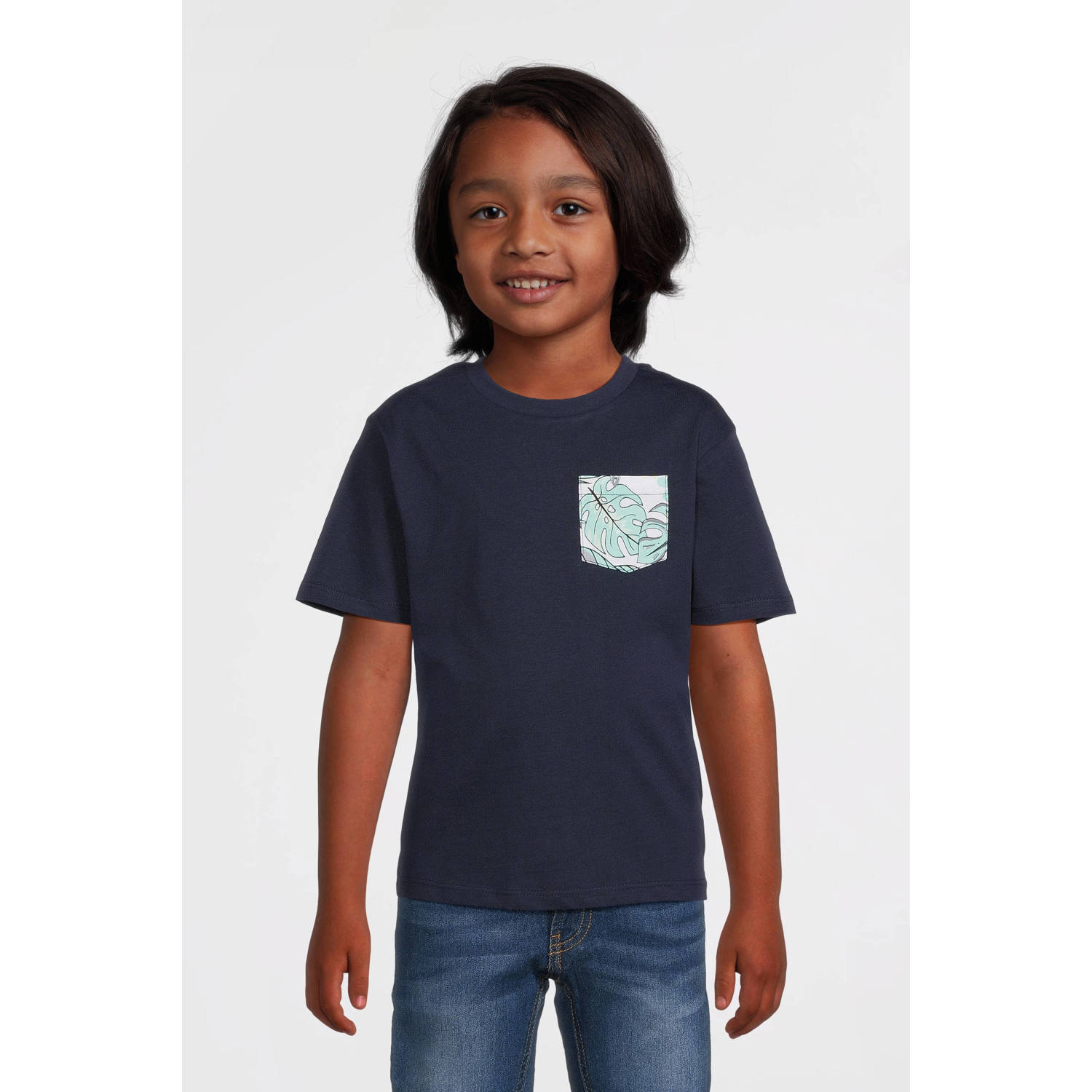 NAME IT KIDS T-shirt donkerblauw