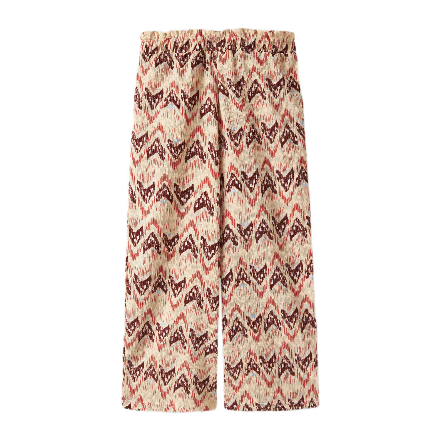 NAME IT KIDS wide leg casual broek beige