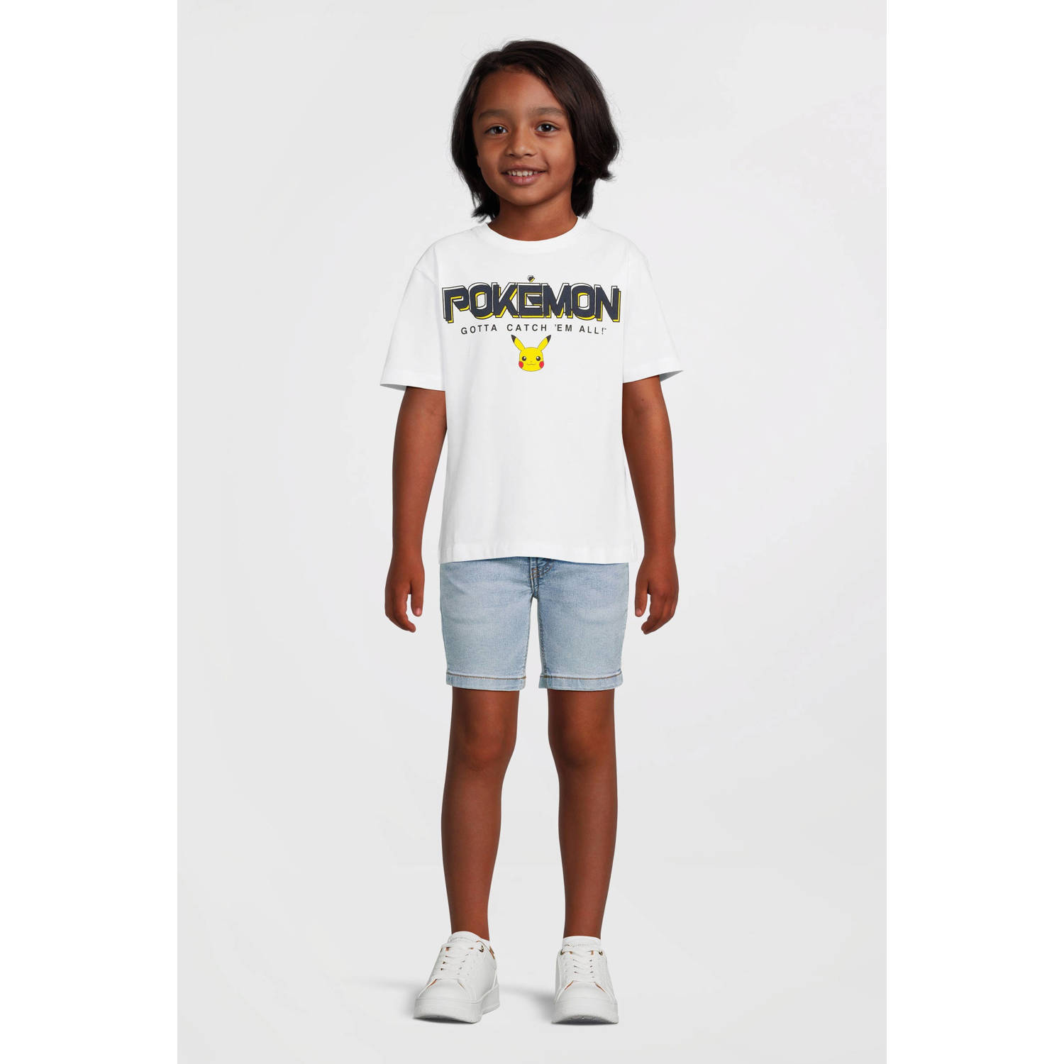 NAME IT KIDS Pokemon T-shirt wit