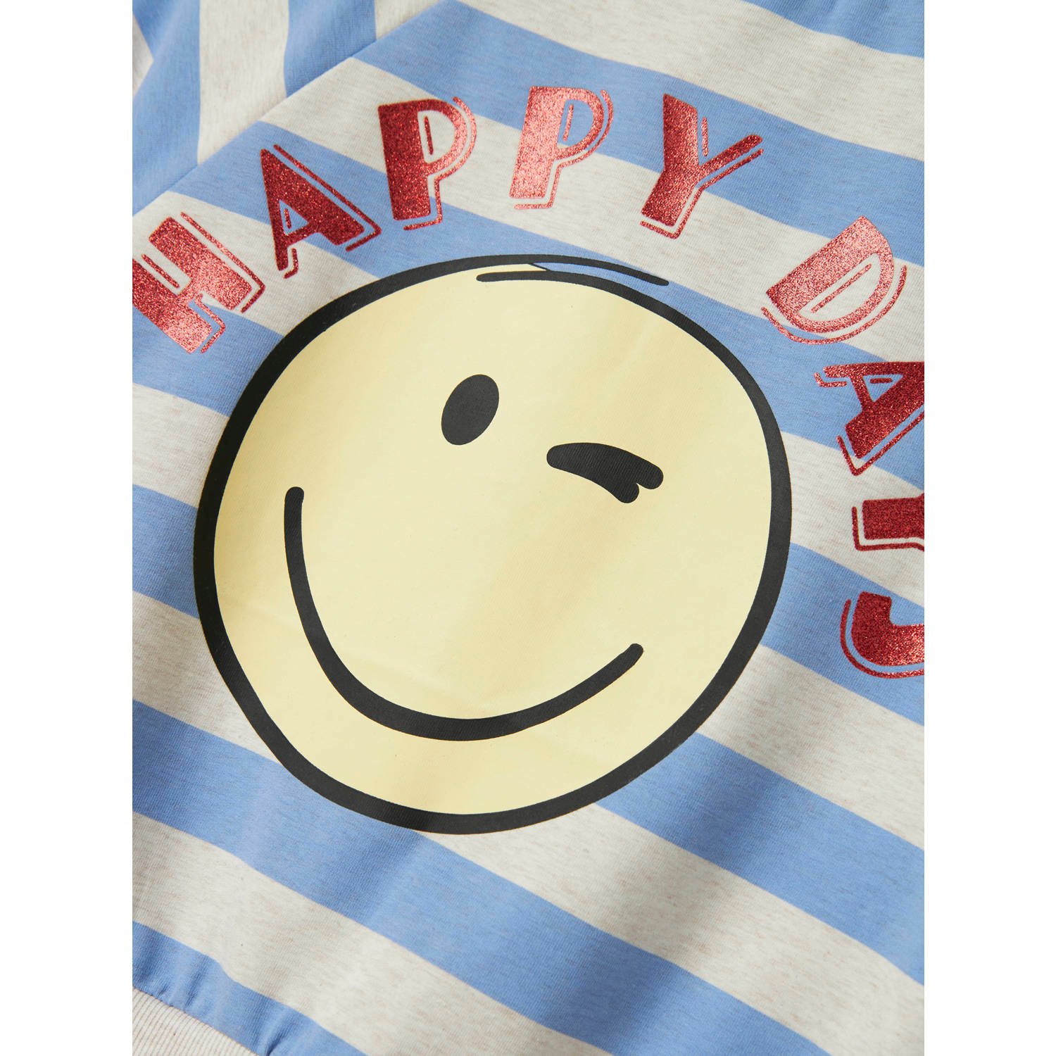 NAME IT KIDS sweater lichtblauw gebreid