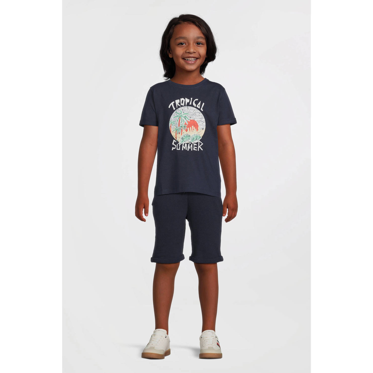 NAME IT KIDS T-shirt donkerblauw