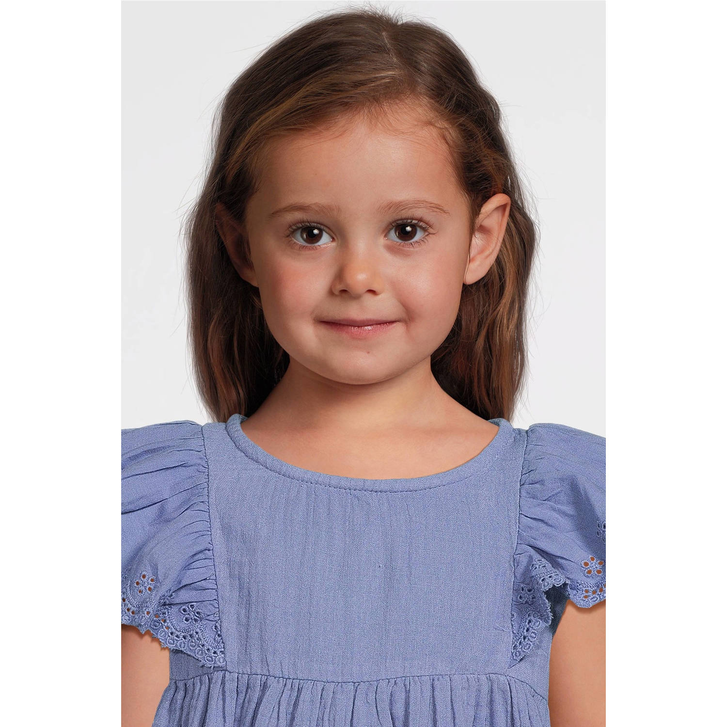 NAME IT MINI zomerjurk blauw