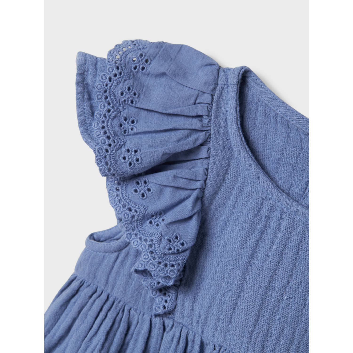 NAME IT MINI zomerjurk blauw