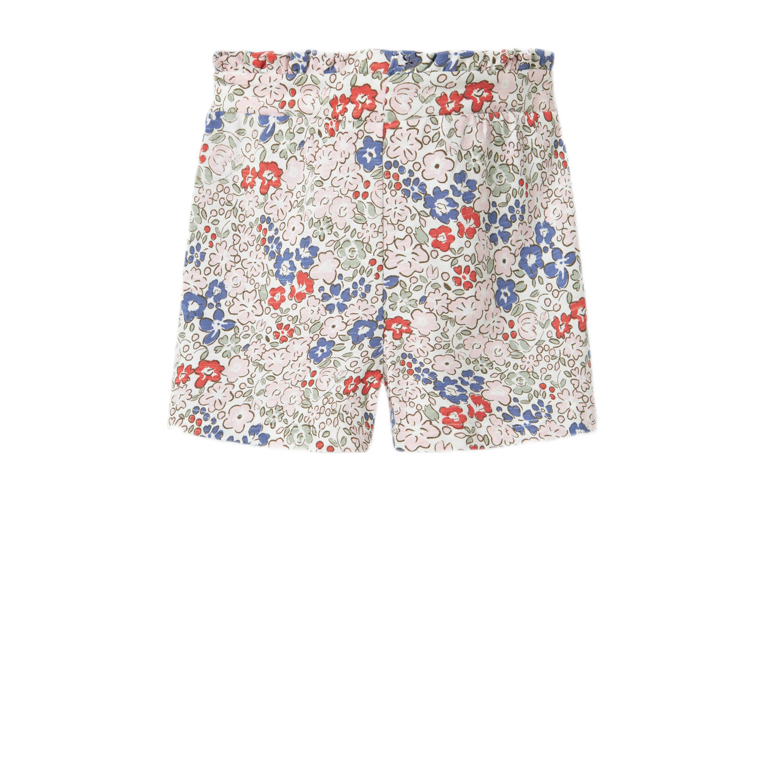 NAME IT MINI regular paperbag short wit