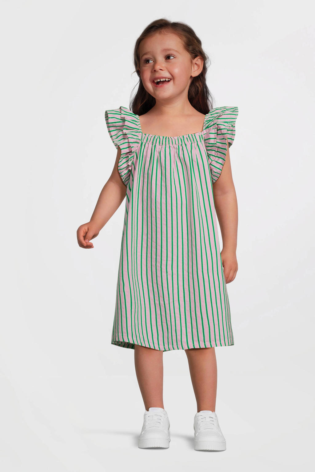 NAME IT MINI A-lijn jurk roze