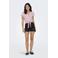 ONLY denim regular waist short zwart