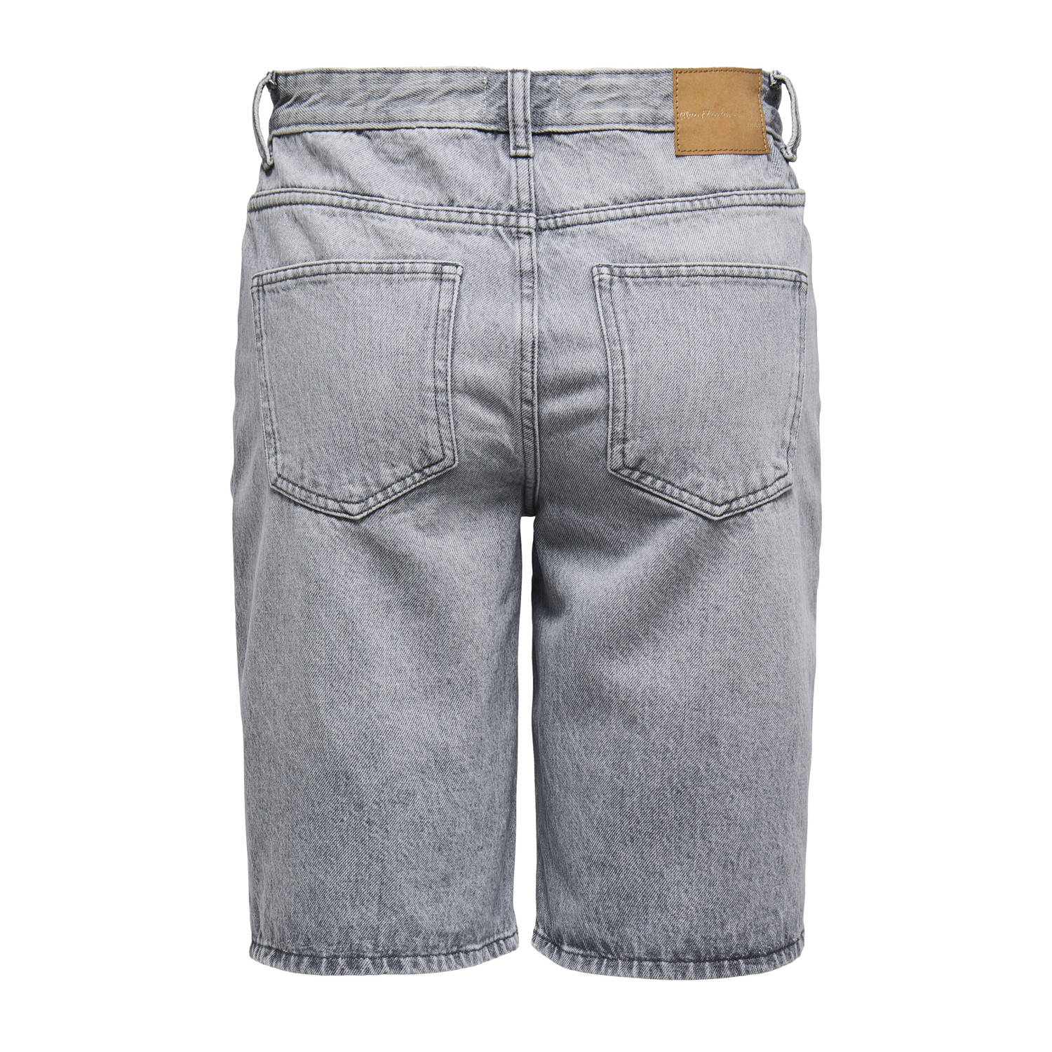 ONLY wide leg high waist denim short