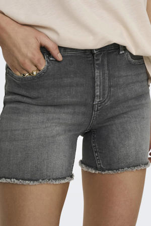 skinny regular waist denim short