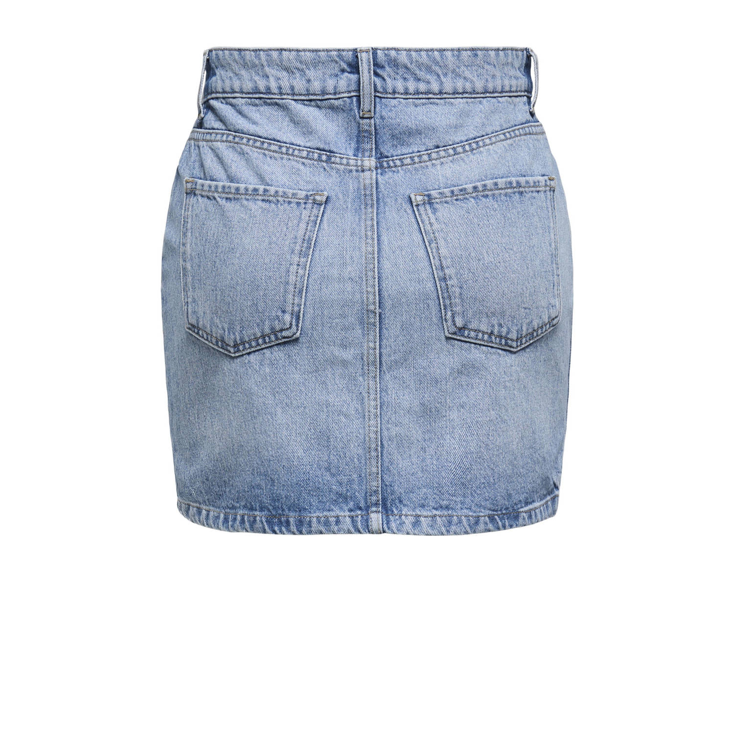 ONLY denim spijkerrok light blue denim