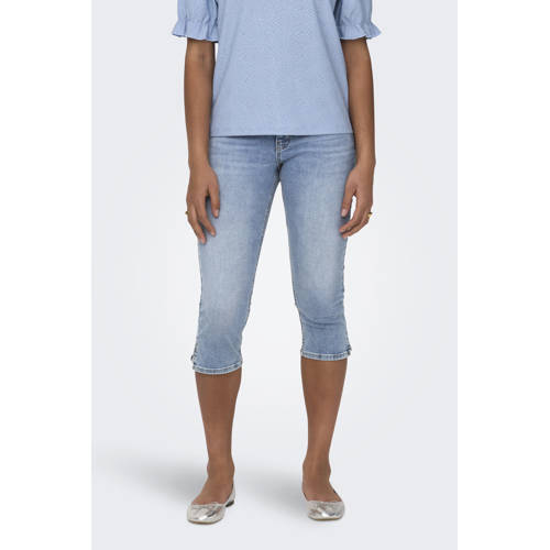 ONLY denim skinny regular waist broek light blue denim afbeelding
