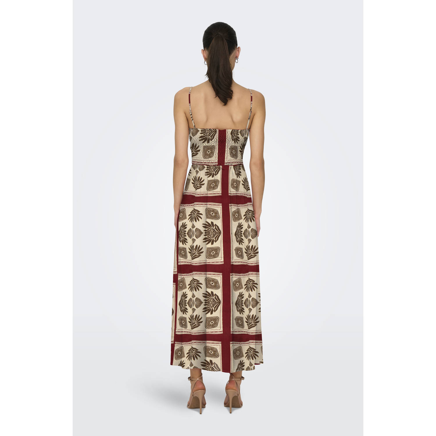 ONLY maxi jurk multi
