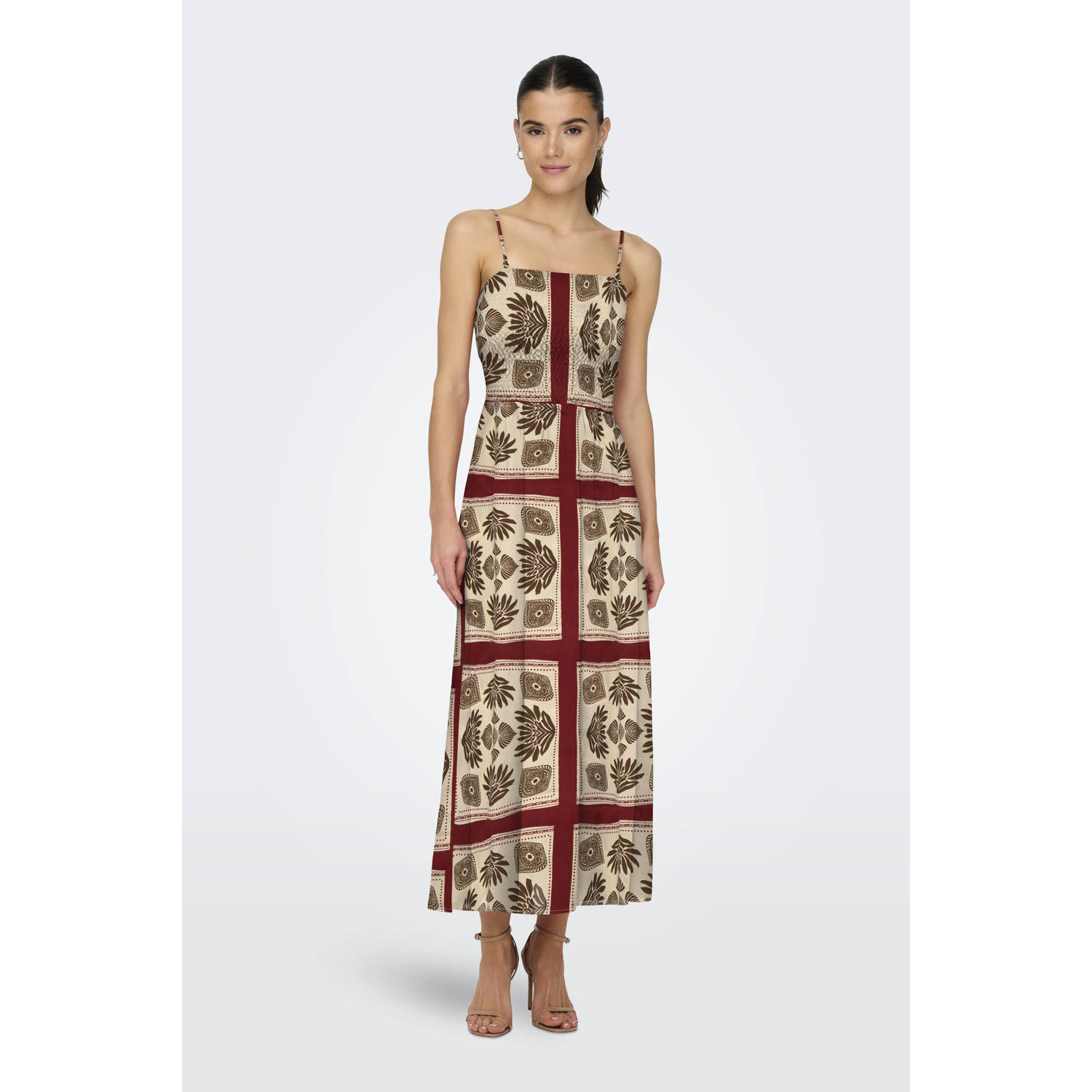 ONLY maxi jurk multi