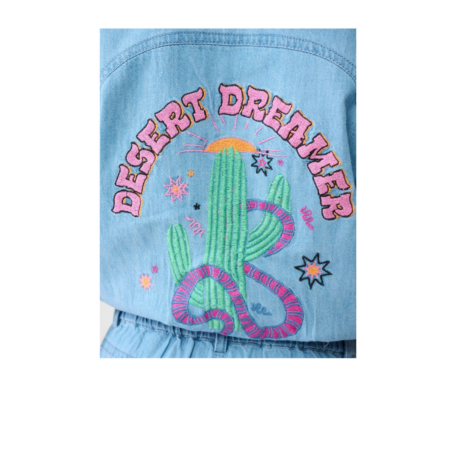 Shoeby regular playsuit blauw