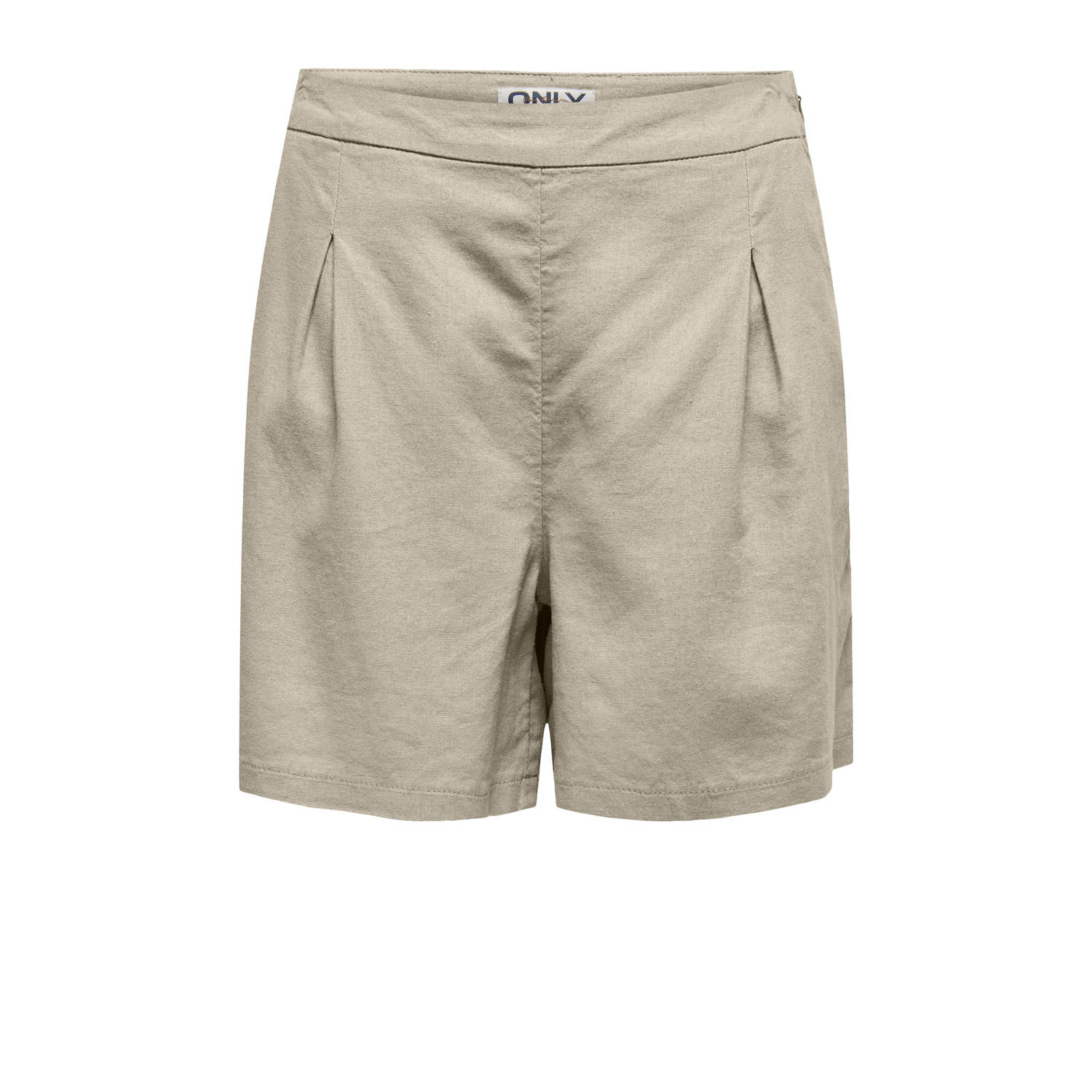 ONLY regular high waist casual short beige