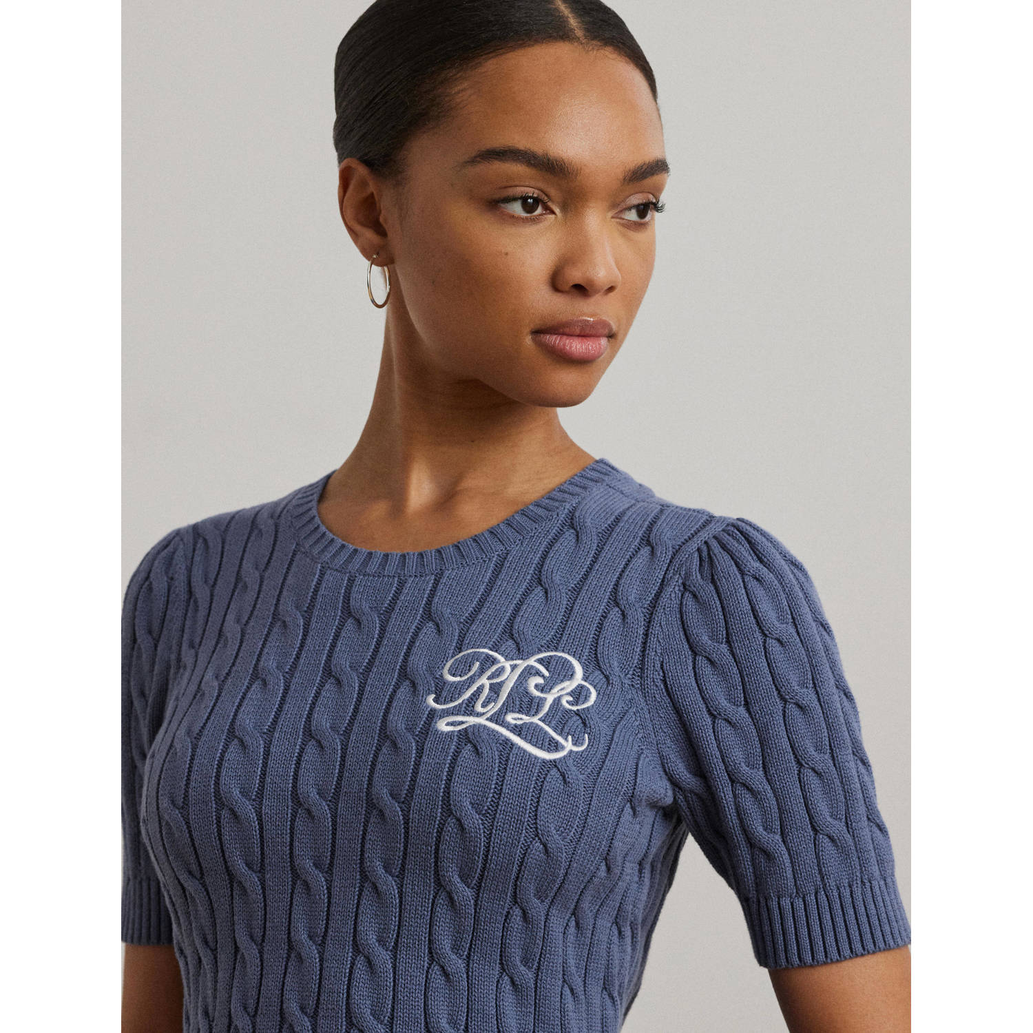 Lauren Ralph Lauren gebreide trui blauw