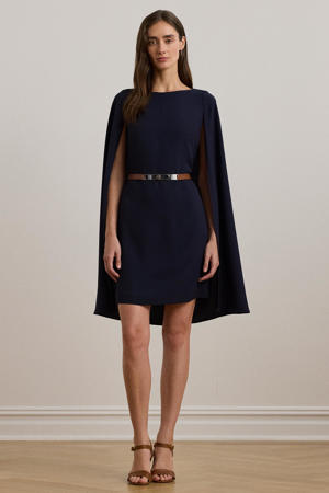 cocktailjurk donkerblauw