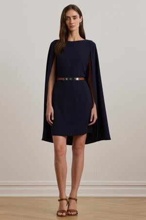cocktailjurk donkerblauw
