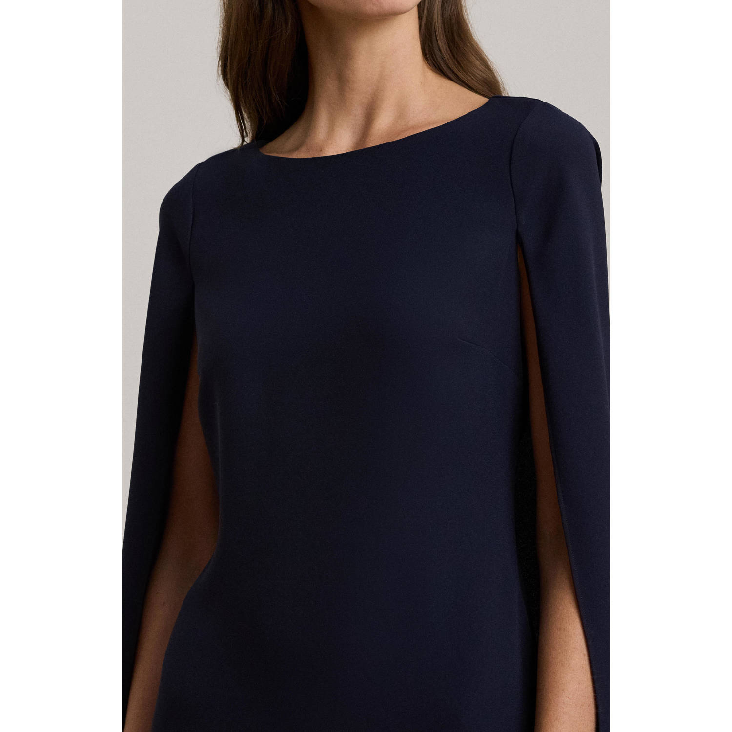 Lauren Ralph Lauren cocktailjurk donkerblauw