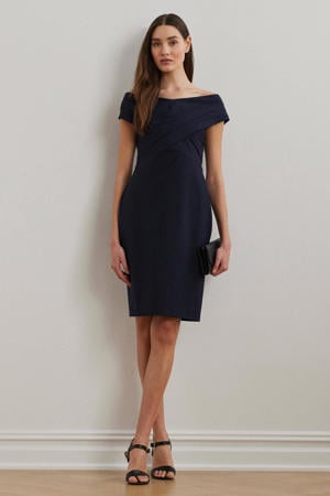 cocktailjurk donkerblauw