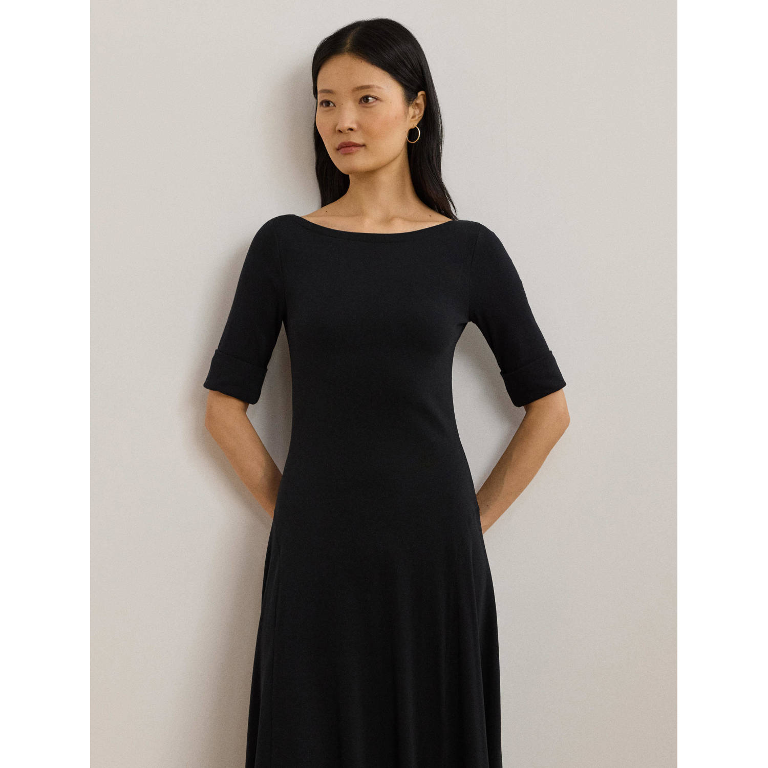 Lauren Ralph Lauren Lange Jurk MUNZIE-ELBOW SLEEVE-DAY DRESS