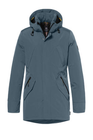 parka blauw
