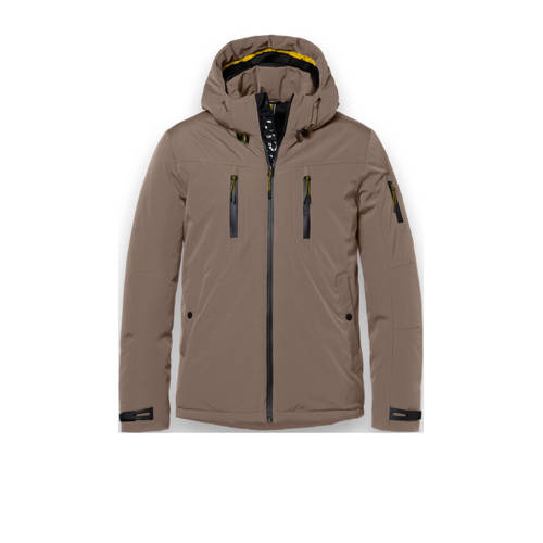 District winterjas taupe afbeelding