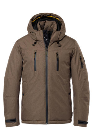 winterjas bruin
