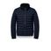 District gewatteerde jas donkerblauw