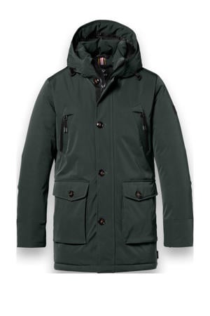 parka donkergroen
