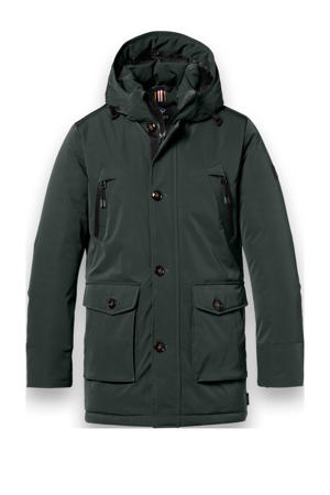 parka donkergroen