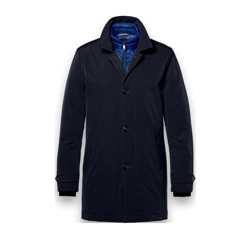 District trenchcoat donkerblauw afbeelding