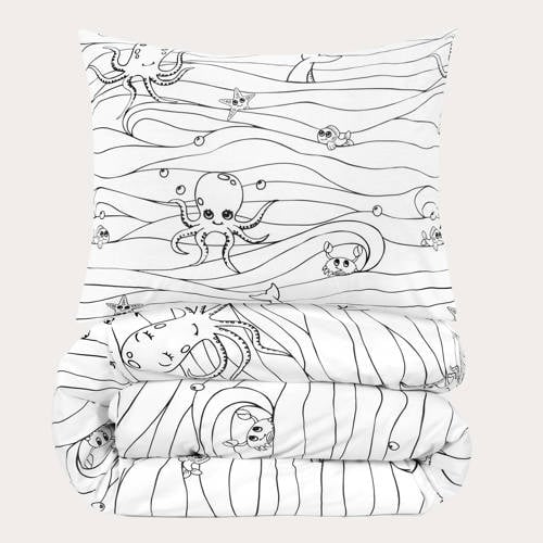 NOUS Kids katoenen dekbedovertrek 1-persoons (140x200 cm) afbeelding